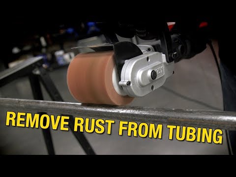 How to Remove Rust from Steel Tubing - Contour SCT - Easy Rust Removal - Eastwood