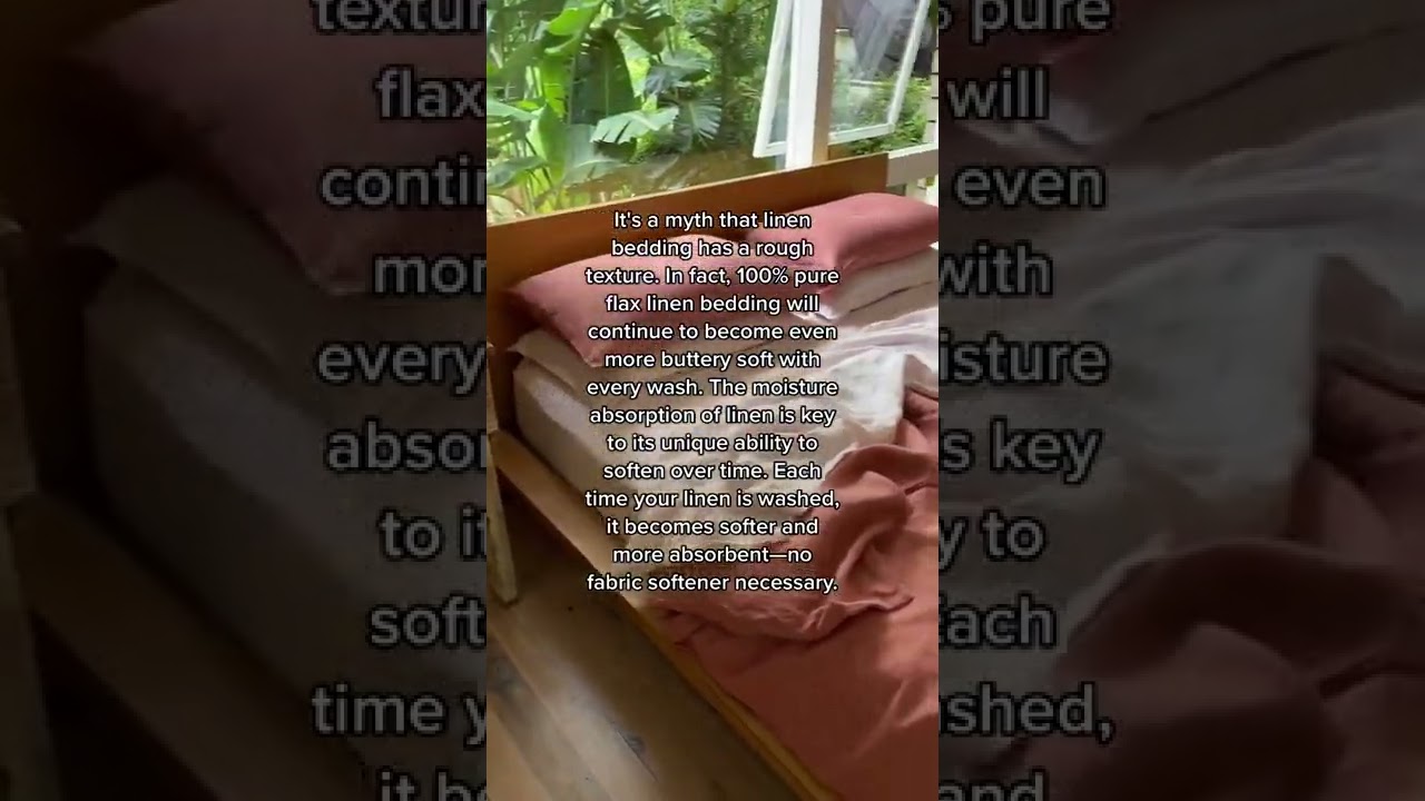 Linen Bedding tiktok bed threads