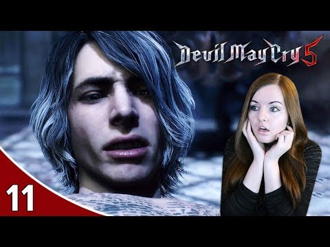 V Revealed!! - Devil May Cry 5 Gameplay Walkthrough Part 11