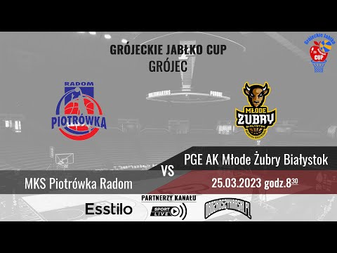 MKS Piotrówka Radom - PGE Akademia Koszykówki Młode Żubry Białystok