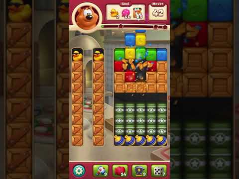 Toon Blast Level 2718 - No Bonuses