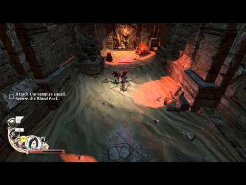Blood Knights - Chap 1 The Blood Seal: Attack Vampire Squad & Tutorial Combat Xbox Live Arcade