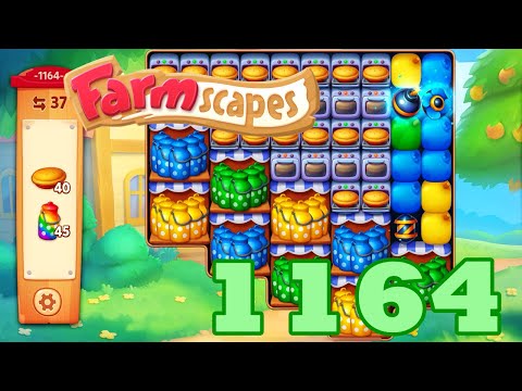 Farmscapes Level 1164 HD Gameplay Walkthrough | 3 - match game | android | ios | pc | GameGo Game