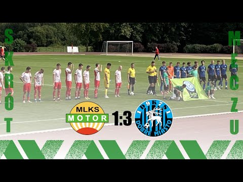 Skrót meczu: MLKS Motor Lubawa 1:3 DKS Dobre Miasto