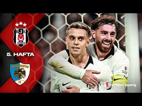 Beşiktaş - Erzurumspor FK  - Highlights/Özet | Trendyol Süper Lig - 2026/27