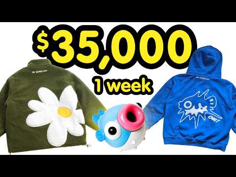 How I made $35,000 in 1 WEEK with my brand