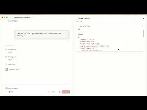 ▶ Getting Started with iso27001-mcp (YouTube)