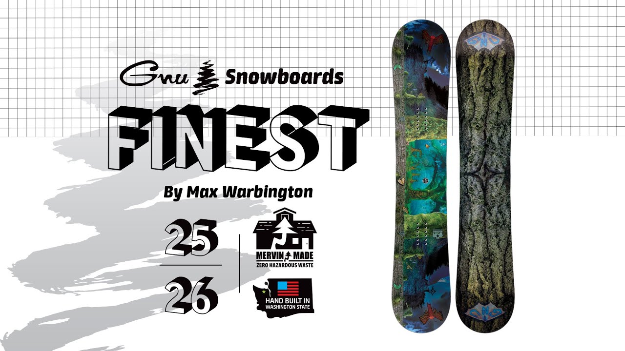 FINEST | 2025-2026 GNU SNOWBOARD