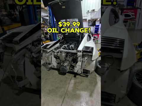 Engineering level: PRO #shorts #funny #mechanic #lamborghini #oilchange #robthemechanic #engineering