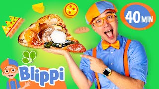 How to Make Pizza with Blippi! Educational Videos for Kids