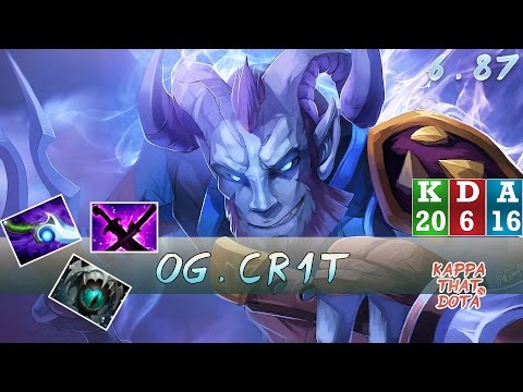 Cr1t / OG Cr1t playing Rikimaru 8.3k MMR patch 6.87