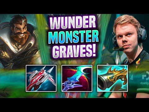 WUNDER IS A MONSTER WITH GRAVES! - FNC Wunder Plays Graves Top vs Singed! | Season 2022