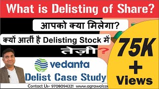 What is delisting of share | vedanta delisting news