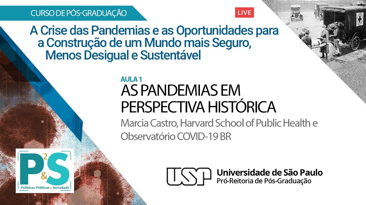 Aula 1 | As Pandemias em Perspectiva Histórica