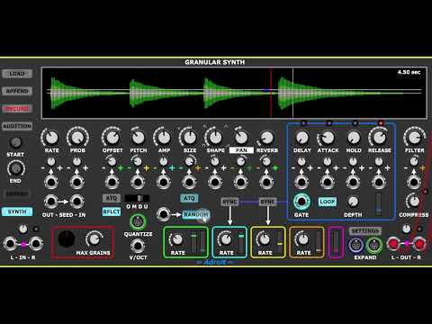 Adroit Synthesis Granular Synth "First Encounter"