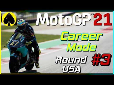 MotoGP 21 - Career Mode - USA - Race - Round 3