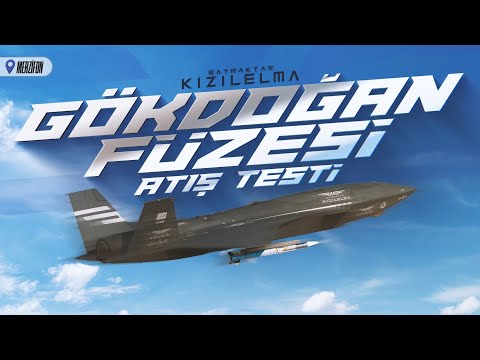 Bayraktar #KIZILELMA | GÖKDOĞAN Füzesi Atış Testi