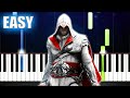 Assassin S Creed 2 Ezio S Family EASY Piano Tutorial