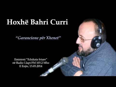 Garancione për Xhenet - Hoxhë Bahri Curri