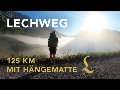 Der Lechweg - Slowtrekking 125 km mit Hängematte
