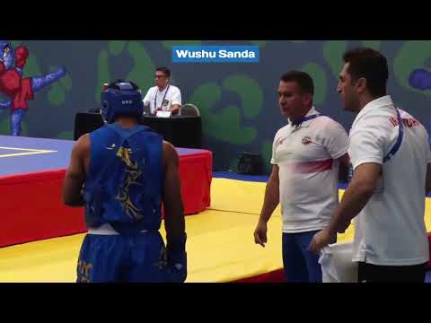 17 Th World Wushu Championships-Final 75 Kg Mens CHINA Vs IRAN