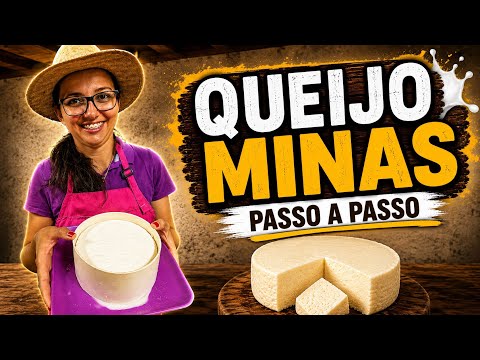 QUEIJO MINAS CASEIRO | Passo a Passo 