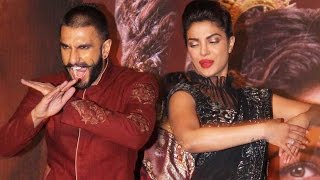 Ranveer Singh And Priyanka Chopra Shake Leg At Malhari Song Launch!