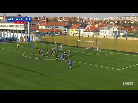 1.liga dorostenek 2025/25 13. kolo SK ARTIS Brno Líšeň - Žabovřesky - FC Viktoria Plzeň