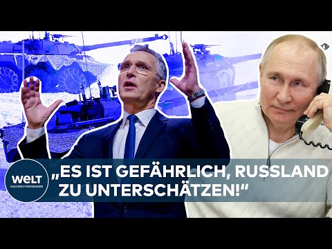 STOLTENBERG WARNT: "Es ist gefährlich, Russland zu unterschätzen!“ | UKRAINE-KRIEG