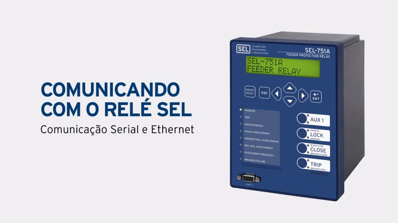 Comunicando com o Relé SEL