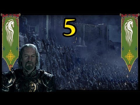 ATTACKING ISENGARD - Rohan Campaign - Third Age Total War Mod Gameplay #5