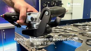 Training Video | How to adjust the bevel depth with U-Milling body