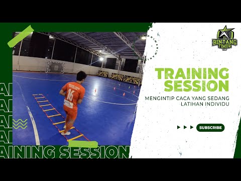 Bintang Timur Surabaya | Mengintip Caca Yang Sedang Latihan Individu