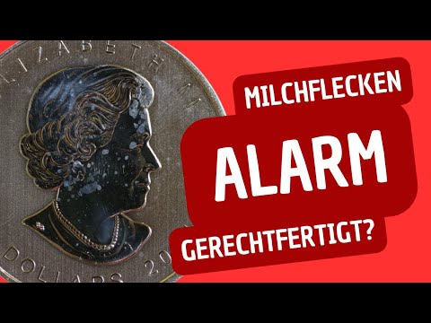 Alptraum für Anleger: Silbermünze mit Milchflecken wertlos? Reinigung möglich? Klartext vom Experten