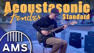 Video thumbnail for The Famous 2-in-1 Fender Acoustasonic is Now Even More Twang for Your Buck by American Musical Supply