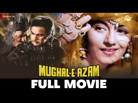 मुग़ले आज़म Mughal-e-Azam - Full Movie | Prithviraj Kapoor, Dilip Kumar, Madhubala, Durga Khote