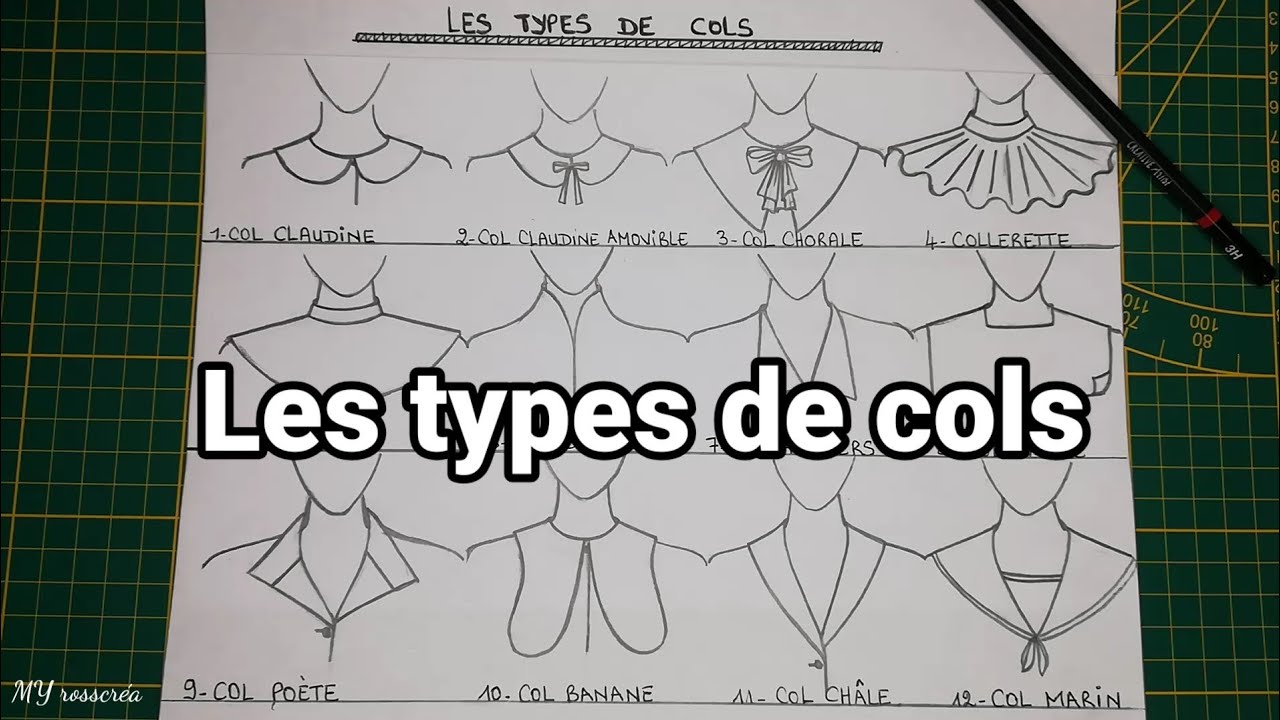 les types de cols