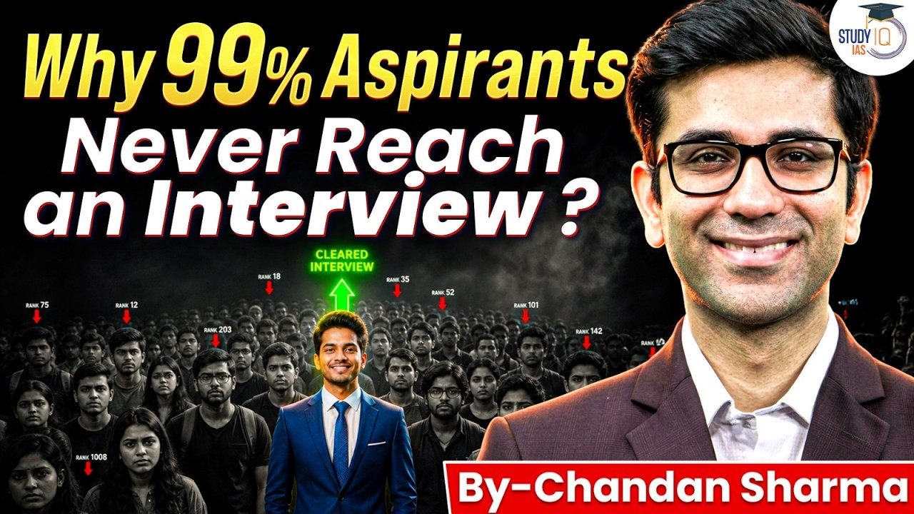 How to Reach the UPSC Interview | Avoid the Mistakes 99% Make | By Chandan Sharma