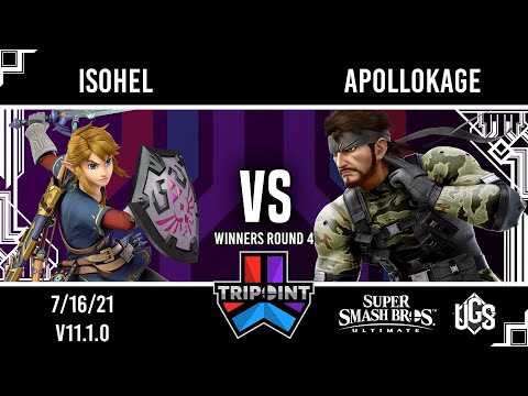 Tripoint Smash 105 - Winners Round 4 - isohel(Link) Vs. ApolloKage(Snake)
