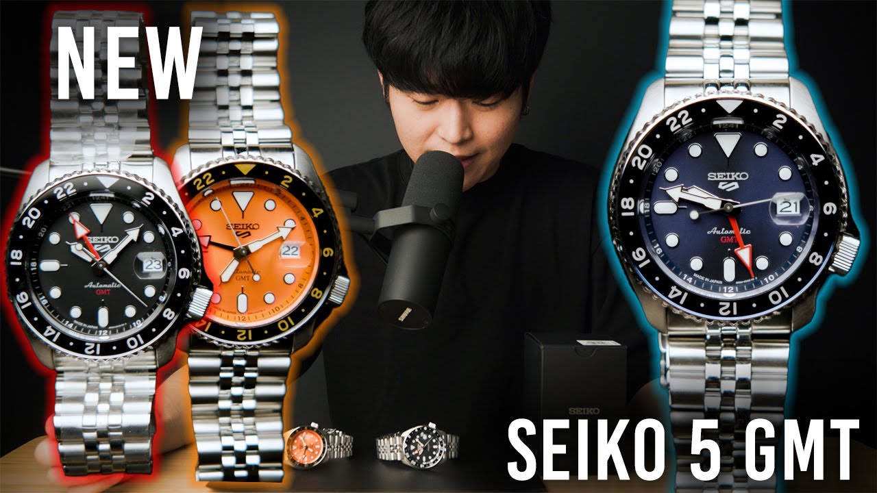 FINALLY GOT THEM - SEIKO 5 GMT WATCHES SSK003 SSK001 SSK005