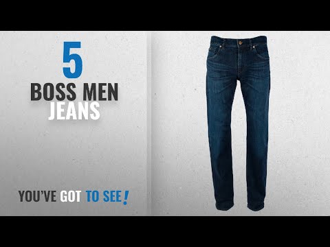 Top 10 Boss Men Jeans [ Winter 2018 ]: Hugo Boss Mens C-Maine1 Stretch Denim Jeans (38X32)