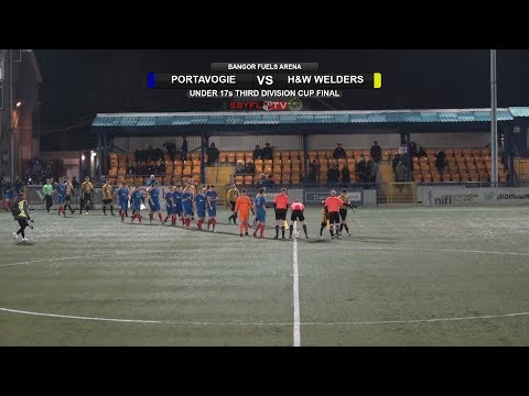 Portavogie Youth v H&W Welders - Under 17s Third Supp Cup Final - 8th November 2019