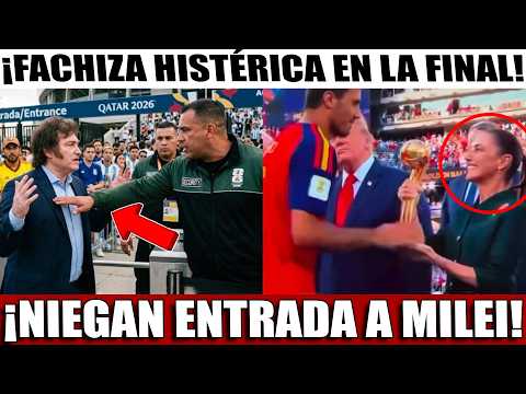 LO QUE NO SE VIO FINAL MUNDIAL! NIAGA ACCESO A MILEI ¡CLAUDIA SE ROBO LAS CAMARAS!