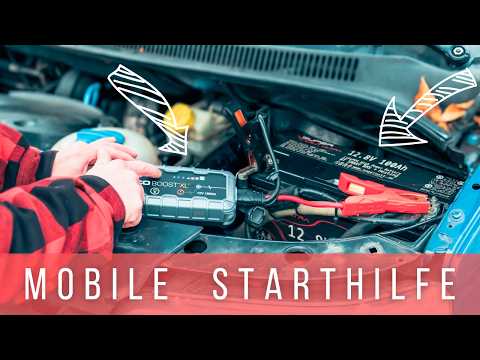 Autobatterie Starthilfe und Jump-Starter Test | Inklusive Starthilfe Anleitung