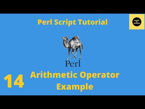 Arithmetic Operator Example in Perl - Perl Script Basics Tutorial - Part 14