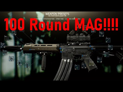 (Works with 1.0) Gunsmith Part 7 WITH 100 Round Mag