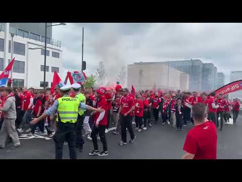 Pokal kampen AGF og Silkeborg