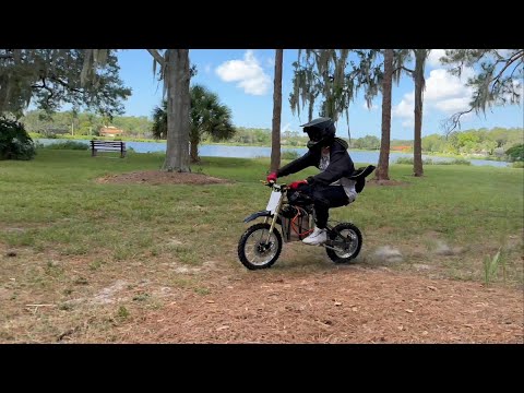 E&C EXTREME 76v SX Razor -1st Run; BIG Wheels, 4” Ext. Swingarm, EC4P, Noisy Cricket; 9/54 Speed Run