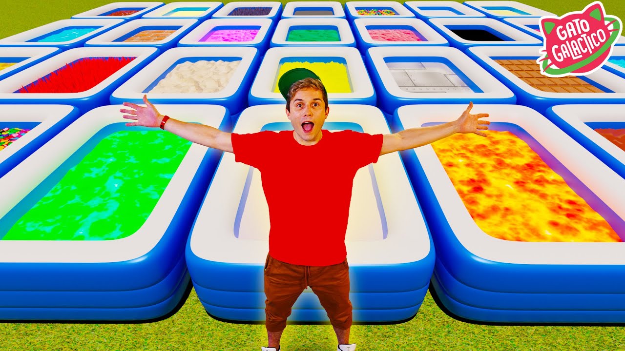 100 PISCINAS MISTERIOSAS... NÃO CAIA NA ERRADA !!!