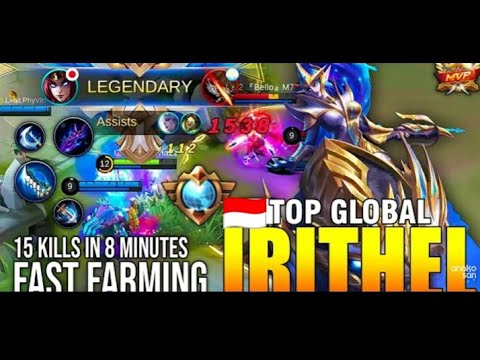 HYPER CARRY IRITHEL FAST FARMING - AUTO SAVAGE - MOBILE LEGENDS